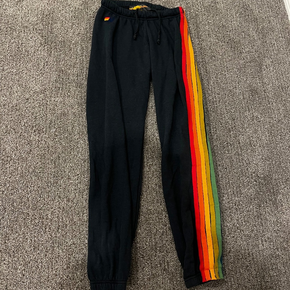 Aviator Nation Rainbow Sweatpants